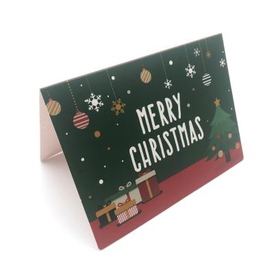 China Europe DIY Factory Wholesale Custom Creative Christmas Card 2021 Thank You Card for sale