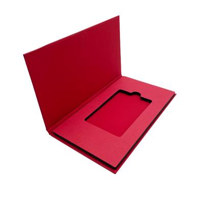 China Wholesale Recyclable Super Business-card Metal Card Holder Gift Voucher Box For Packaging for sale