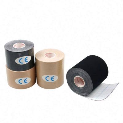 China Cotton Breathable Waterproof Sports Tape Kinesiology Tape Manufacturer Sports Kinesiology Tape for sale