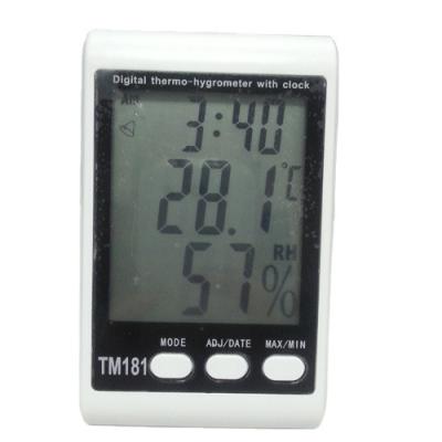 China Rectangle Wet Thermometer Digital Bulb Temperature Humidity Controller for sale