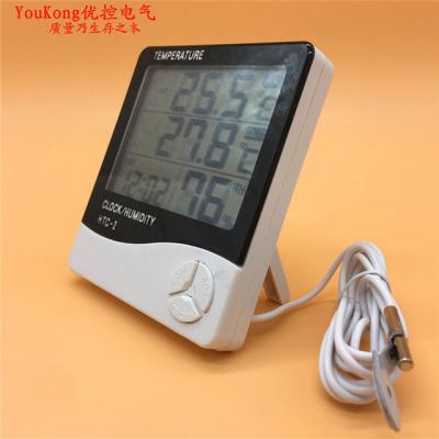 China Rectangle Thermometer Digital Temperature Humidity Controller For Wine Fridge for sale