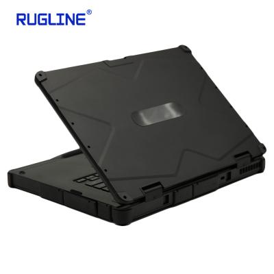 China Waterproof 14 Inch Full-Rugged Netbook Ready to Board DDR4L 8GB NGFF SSD 128GB Computer for Windows 10 OS Military Use for sale