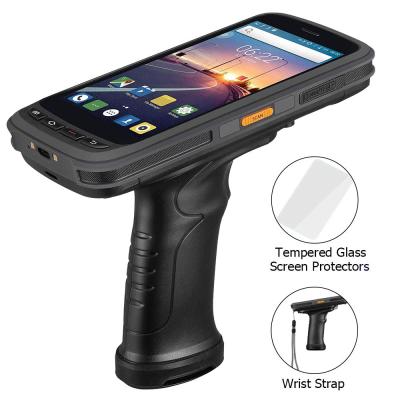 China RT72 Handheld Computer Barcode Scanner 4GB WIFI Rugged PDA 1D/2D Android8.1 NFC GPS Smartphone for sale