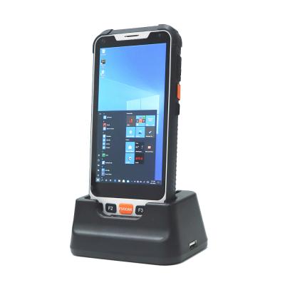 China Waterproof 5.5 inch Cherry Trail Z8350 industrial mobile windows smartphone industrial 4GB+64GB data collection unit handheld PDA logistic scanner for sale