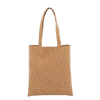 China Fashion design natural cork eco wooden bag with custom logo eco friendly women cork packing bag for women for sale