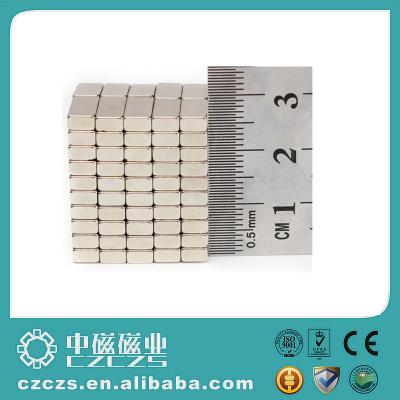 China Permanent Super Strong Gold Plated Neodymium Magnets ISO9001 ROHS for sale