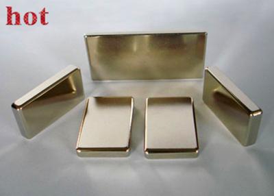 China Custom Very Strong Powerful Neodymium Block Magnets Axially Magnetized Magnets for sale