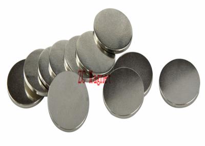 China Sintered Disc NdFeB Magnets with Strong Magnetism size covered with nickel for sale