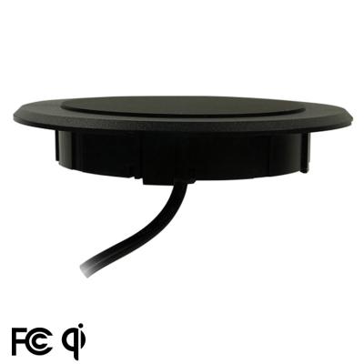 China Cell Phone QI-00F Table Recessed Mobile Wireless Charger Power Transmitter for sale