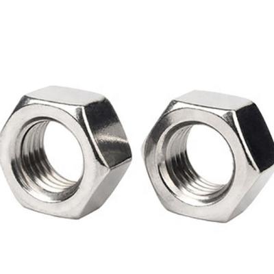 China Steel Structural Heavy Duty Hexagon Stainless Steel Hex Head Nut Steel /Stainless Thread Nut for sale