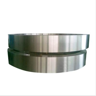 China Industrial equipment forging 34crnimo6 metal ring for cement factory industry forging steel 18crnimo7-6 ring for sale