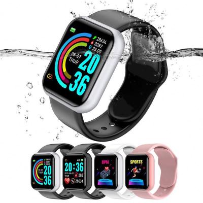 China 2021 new smart band touch screen reloj d20 y68 smart watch relogio y68 d20 smartwatch sport band for sale