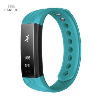 China IOS 7.1 or Android 4.4 Above Newest Cheap Sleep Pedometer Monitor Tracker Band Sports Smart Bracelet for sale