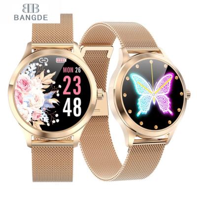 China Cheap Touch Screen Women Smartwatch LW07 For IOS Android Smart Watch With Fitcloud Pro APP And Heart Rate Blood Pressure Oxygen for sale