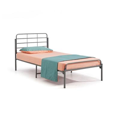 China Factory Export Modern Low Price Kids Bedroom Furniture Metal Single Child Bed for sale