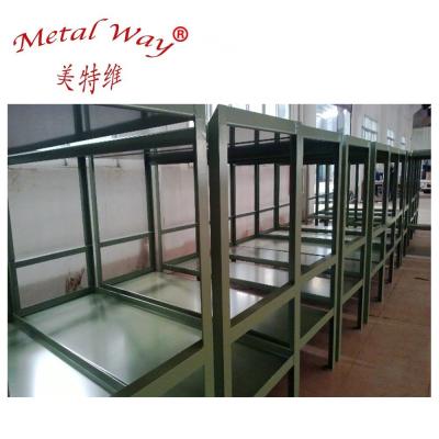 China Manufacturer Supply Modern Self Lock Headboard Metal Bunk Bed For Prisons for sale