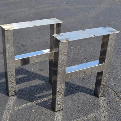 China Modern China Manufacturer Made U Shaped X Shaped Stainless Steel Furniture Leg Table Leg Desk Leg for sale