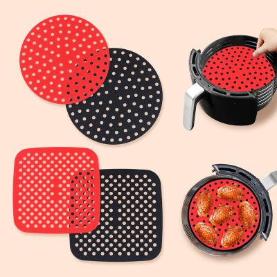 China Tools Stored Air Fryer Silicone Protective Coating To Prevent Food From Sticking To Pan Kitchen Accessories Dining Table Insulation Mat for sale