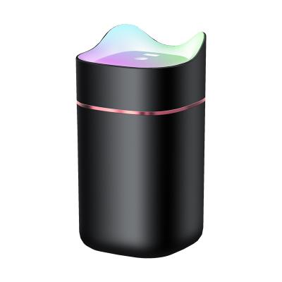 China High Capacity 7 Colors USB LED Night Light Air Humidifier Home Bedroom Ultrasonic Mute Aroma Diffuser Smart Humidifier 1400ml for sale