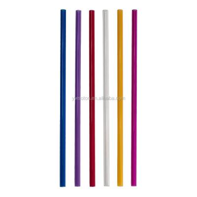 China Thick-Wall Disposable Reusable Straws, Tumblers Straws, Assorted Colors for sale