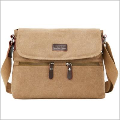 China High Quality Canvas Casual Men Shoulder Bag Men Bags Outdoor Travel Backpack for sale