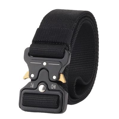 China Customizable Fashion.Casual Belt Men's 3.8cm Customizable Tactical Belt Military Multifunctional Nylon Outdoor Training Belt for sale