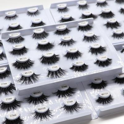 China Custom 25mm private label logo 3d mink eyelashes natural soft wholesale 3d mink lashes custom seller for sale