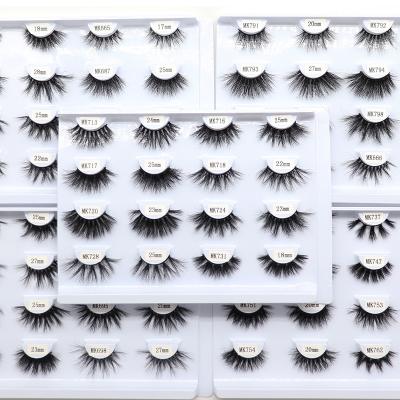 China Free Sample Natural Soft Lashes Lashes Custom Packaging 18mm 20mm 25mm 3d 5d Mink Lashes Wholesale Seller for sale