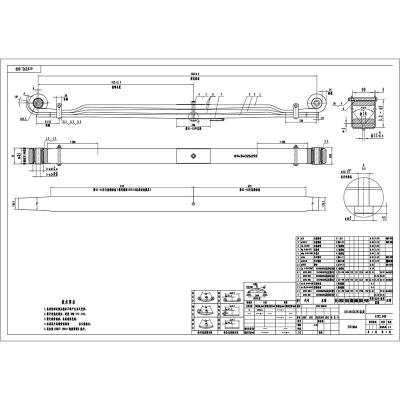 China ALLOY Sell Well New Type 81434026292 Parabolic Leaf Springs Truck Spring Parts Leaf Spring for sale