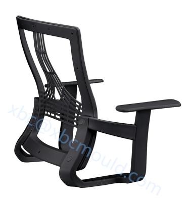 China High Quality Low Price Customs Office Chair Parts Plastic Steel Chairs Plastic Injection Molding for sale