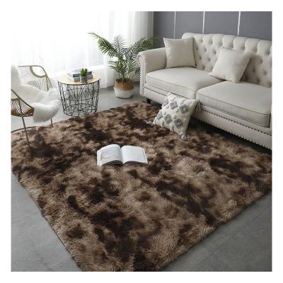 China Plush Carpet Stain Resistant Home Custom Luxurious Living Room Soft Decoration Rug for sale