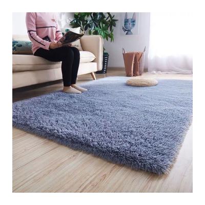 China Wholesale Nordic modern style custom fluffy blanket living room area rugs rugs and rugs modern shaggy pile carpet factory for sale