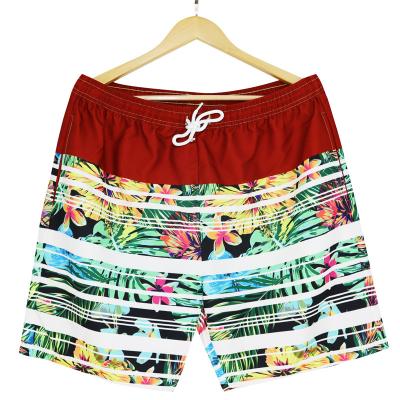 China Breathable Printed Running Summer Shorts Beach Abbreviations Men's Fitness Plus Size Color Change Swim Trunks Summer Shorts for sale