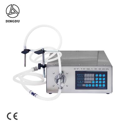 China Semi-automatic Small Food Bottle Juice/Oil/Milk Liquid Filling Machine for sale