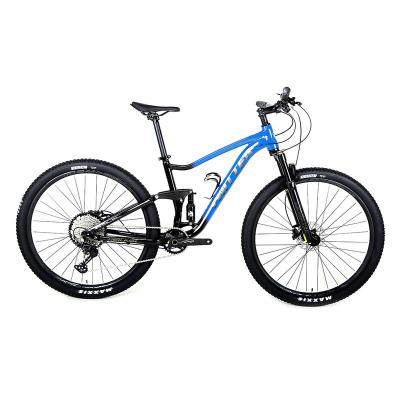 China Magnesium Alloy 12S Full Suspension 29er Hydraulic Mountain Bike Bicycle With Air Rear Shock 165*35mm for sale