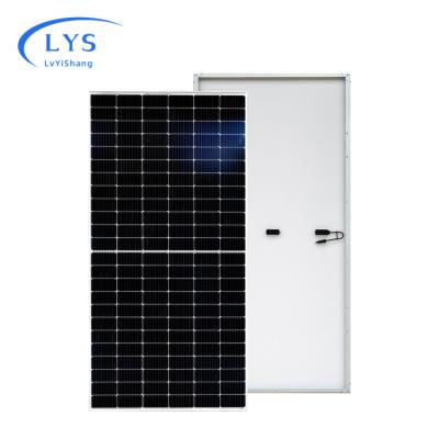 China Mono Crystalline Solares Panels Solaire 450 Wats de paneles de solar panels 450w 450wh Monocrystalyn de Panel Placa De Energia 48 volts 166mmx166mm for sale