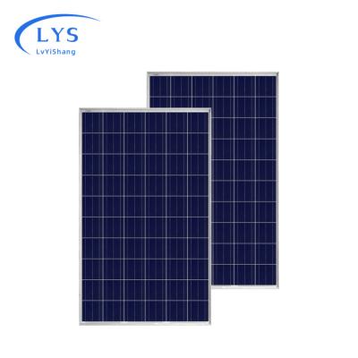 China Manufacturers Paneles Solares 6000w 260watts Crystalline Silicon Photovoltaic Photovoltaic Power Supply 156.75mmx156.75mm for sale