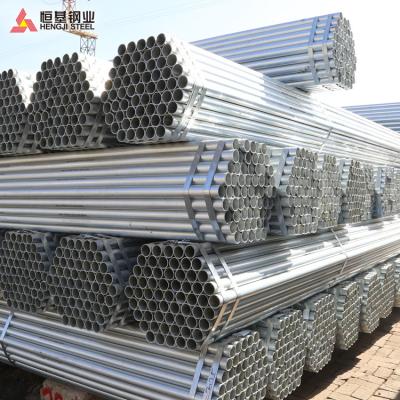 China Structure Pipe BS1387-1985 ISO 9001 Galvanized Steel Pipe Q235B Q215 Q195 for sale