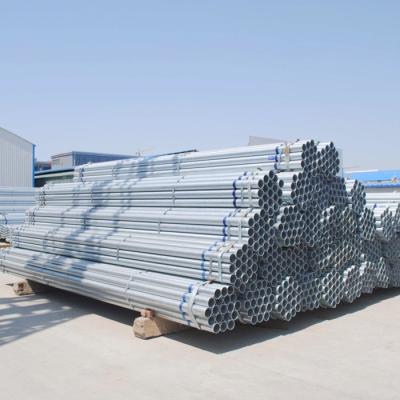 China Gas Pipe ERW Black Iron Pipe Schedule 40 Black Round Welded Galvanized Steel Pipe for sale