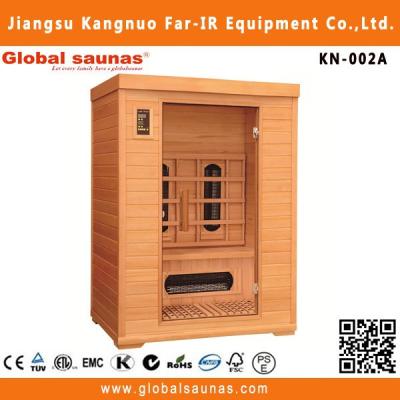 China Computer control panel fashion nudist sauna room for seks men and women infrared sauna spa KN-002A for sale