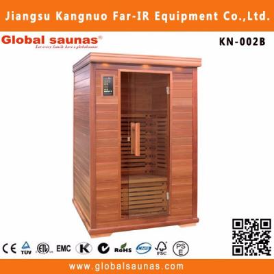 China Computer Control Panel 2 Person Carbon Family Sauna Room Far Infrared Portable Spa Wellness Products for sale