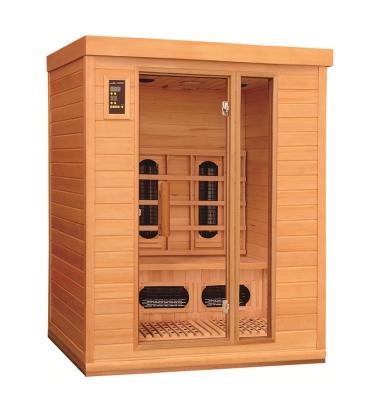 China Computer Control Panel CE and ROHS Certificate Prefab Portable Home Bathroom Pods Capality Steam Sauna Room KN-003A for sale