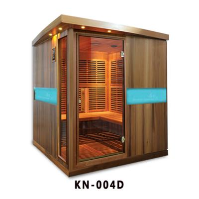 China Computer control panel wooden materia movie seks far infrared portable sauna good weight loss for sale