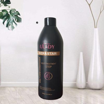 China Color-protecting home use brazilian keraitn treatment care shampoo and conditioner with hydrolyzed keratin for sale