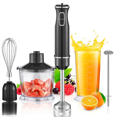 China China Multifunctional Factory Small Kitchen Appliance 4 in 1 Immersion Food Blender Hand Blender Cleaver and Magic Juicer Blender for sale