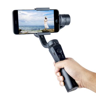 China Smart Handheld Mobile Phone Face Object Tracking Smartphone 3 Axis Stabilizer 3Axis Mobile Phone Gimbal Stabilizer with Tripods for sale