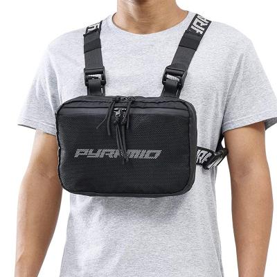 China Polyester Customized Pouch Chest Bag Combat Vest Bag Tactical Chest Rig Bag For Rise for sale