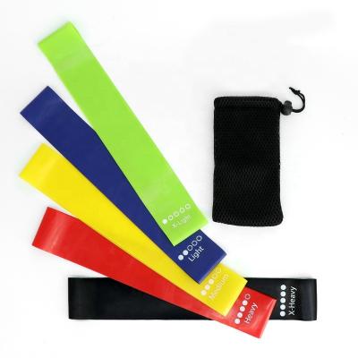 China Fitness Center Wholesale Fitness Center Exercise Loop Elastic Resistance Side Bands For Yoga Training for sale