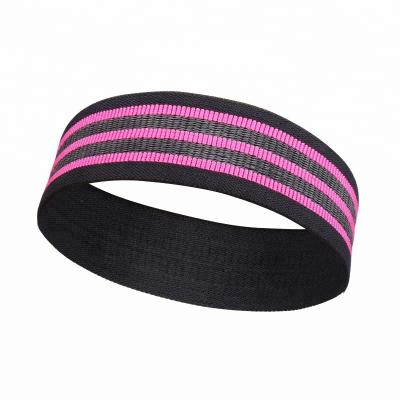 China Durable Fitness Center Cotton Fabric Resistance Loop Band For Sale for sale