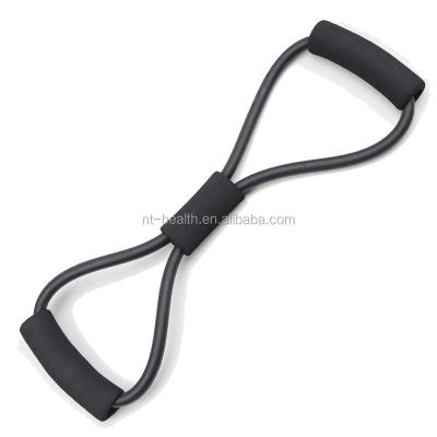 China High Elastic Home Exercise 8 Shape Resistance Band For Women for sale